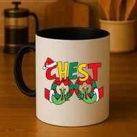 Chest Nuts Matching Chestnuts Funny Christmas Couples Nuts Coffee Mug thumb 4