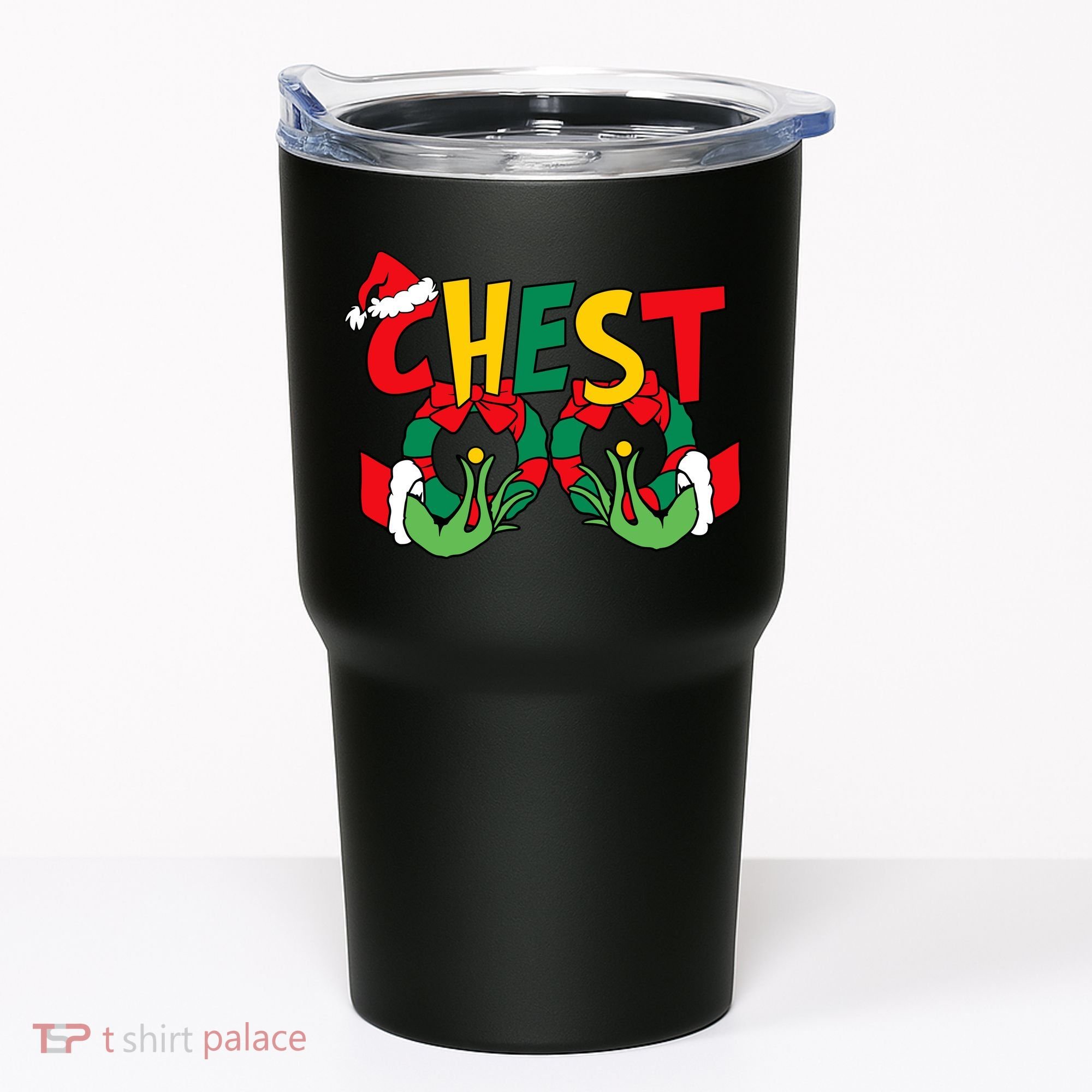 Chest Nuts Matching Chestnuts Funny Christmas Couples Nuts Tumbler