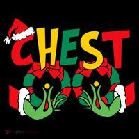 Chest Nuts Matching Chestnuts Funny Christmas Couples Nuts Baby Bodysuit thumb 2