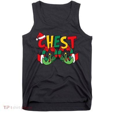 Chest Nuts Matching Chestnuts Funny Christmas Couples Nuts Tank Top