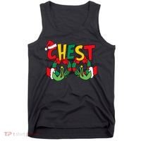 Chest Nuts Matching Chestnuts Funny Christmas Couples Nuts Tank Top thumb 0