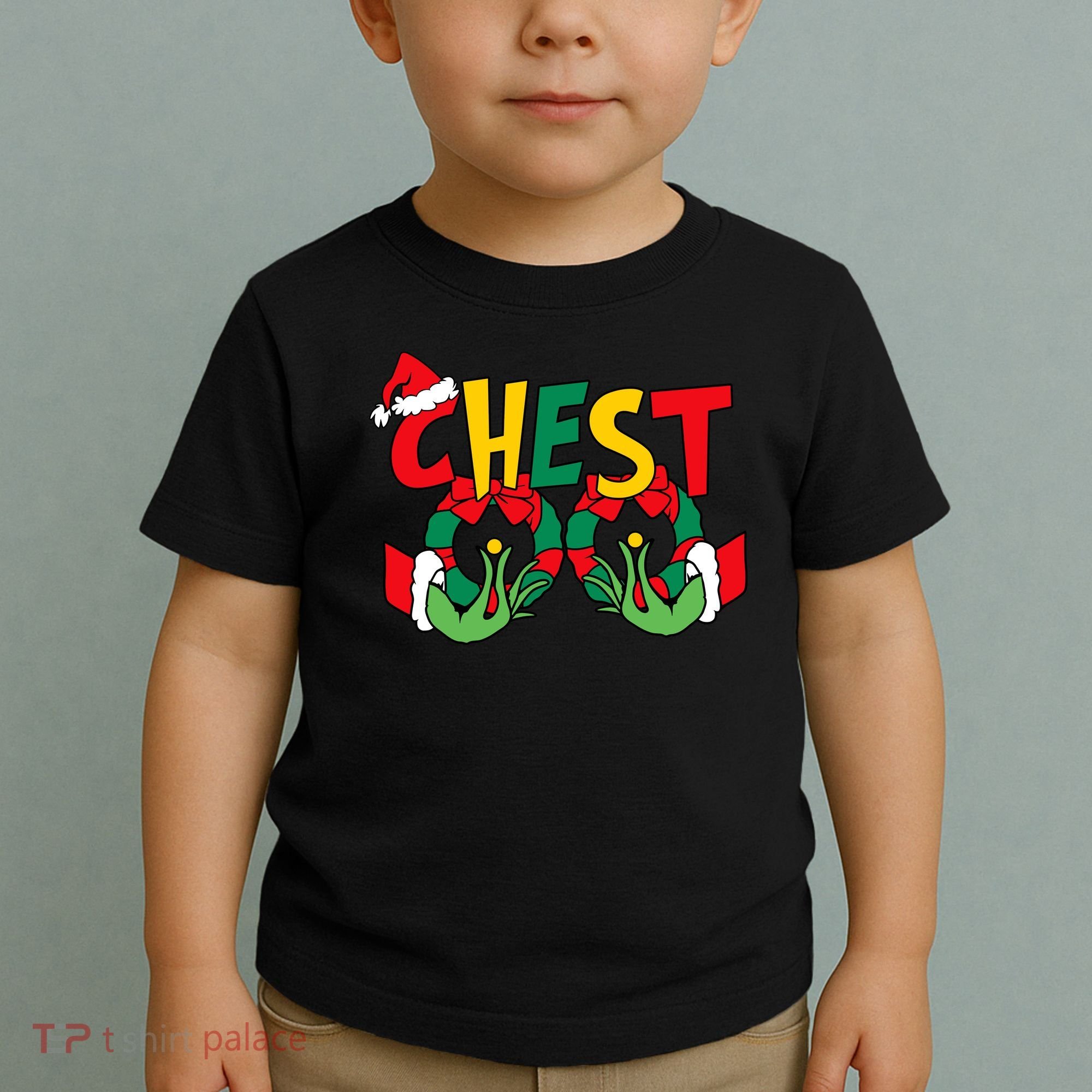 Chest Nuts Matching Chestnuts Funny Christmas Couples Nuts Toddler T-Shirt