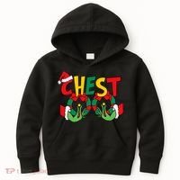 Chest Nuts Matching Chestnuts Funny Christmas Couples Nuts Kids Hoodie thumb 0