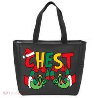 Chest Nuts Matching Chestnuts Funny Christmas Couples Nuts Tote Bag thumb 0