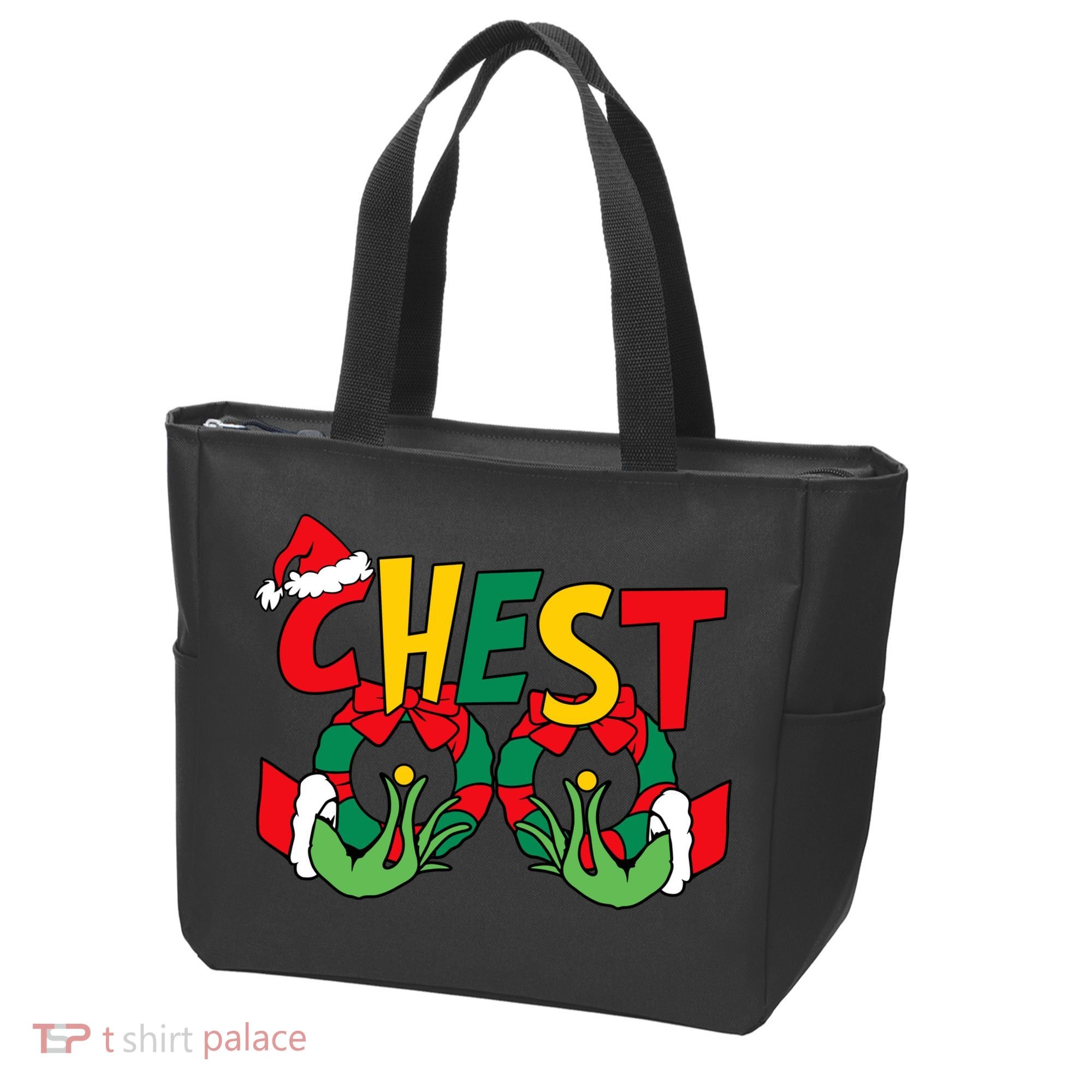 Chest Nuts Matching Chestnuts Funny Christmas Couples Nuts Tote Bag