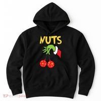 Chest Nuts Matching Chestnuts Funny Christmas Couples Nuts Hoodie thumb 0