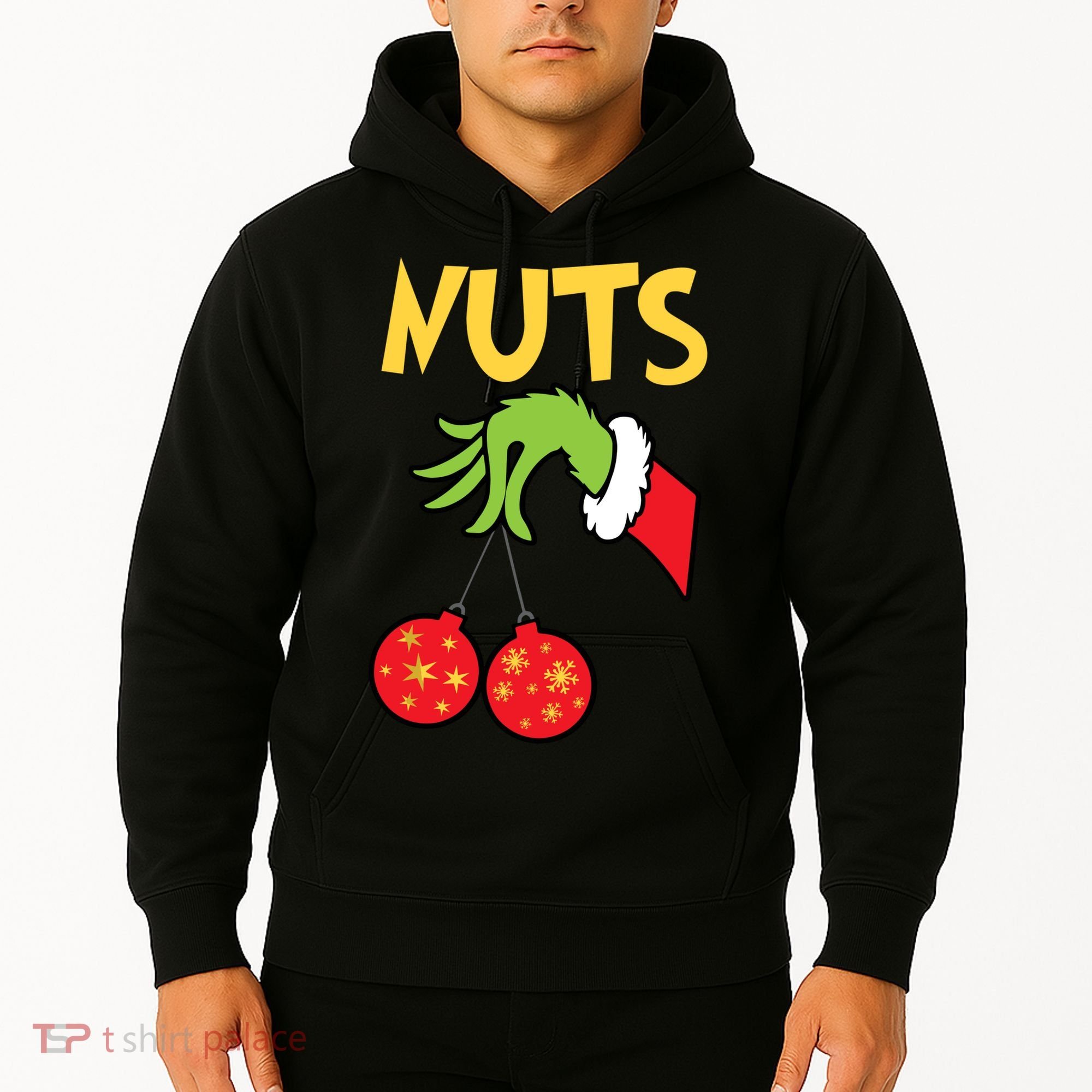 Chest Nuts Matching Chestnuts Funny Christmas Couples Nuts Hoodie