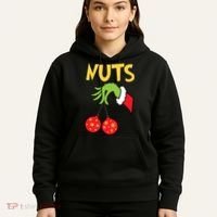 Chest Nuts Matching Chestnuts Funny Christmas Couples Nuts Hoodie thumb 5
