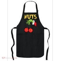 Chest Nuts Matching Chestnuts Funny Christmas Couples Nuts Apron thumb 0