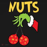 Chest Nuts Matching Chestnuts Funny Christmas Couples Nuts Apron thumb 3