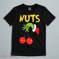 Chest Nuts Matching Chestnuts Funny Christmas Couples Nuts T-Shirt thumb 5
