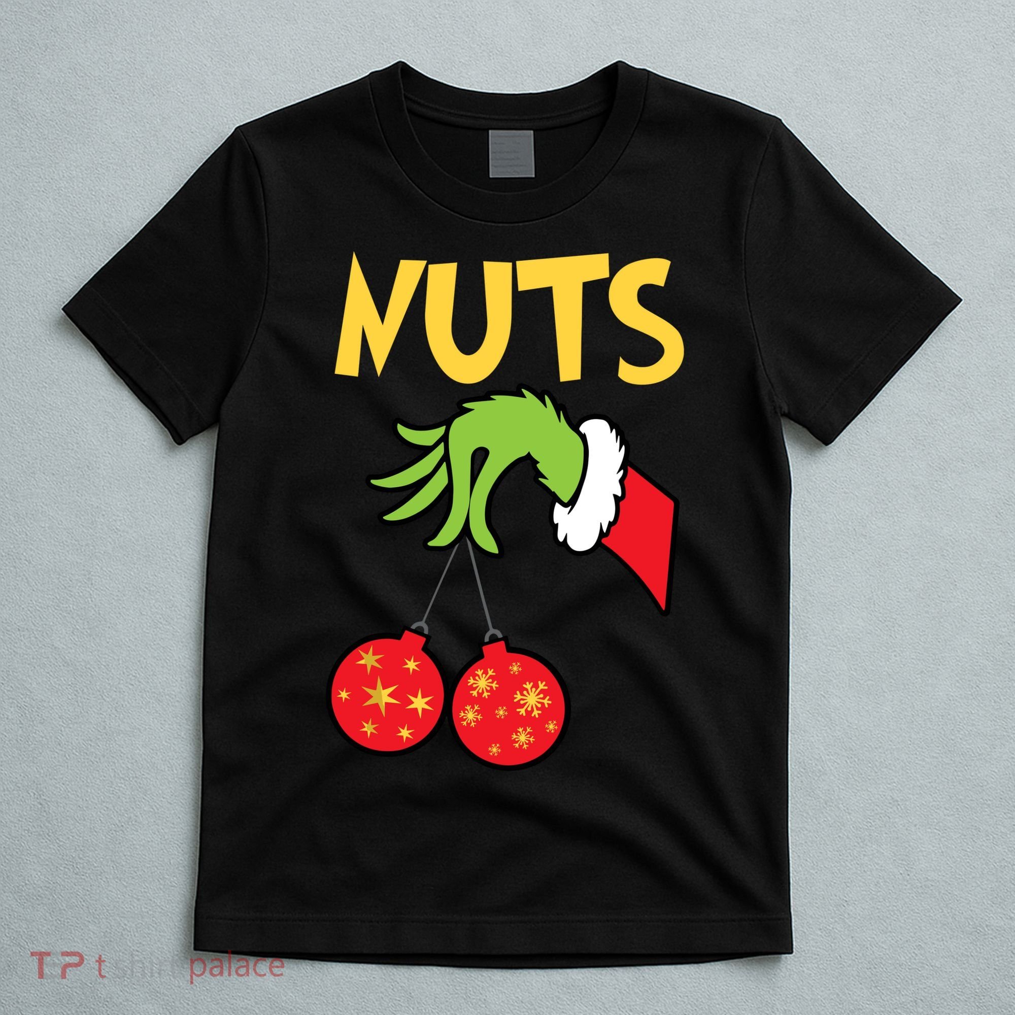 Chest Nuts Matching Chestnuts Funny Christmas Couples Nuts T-Shirt