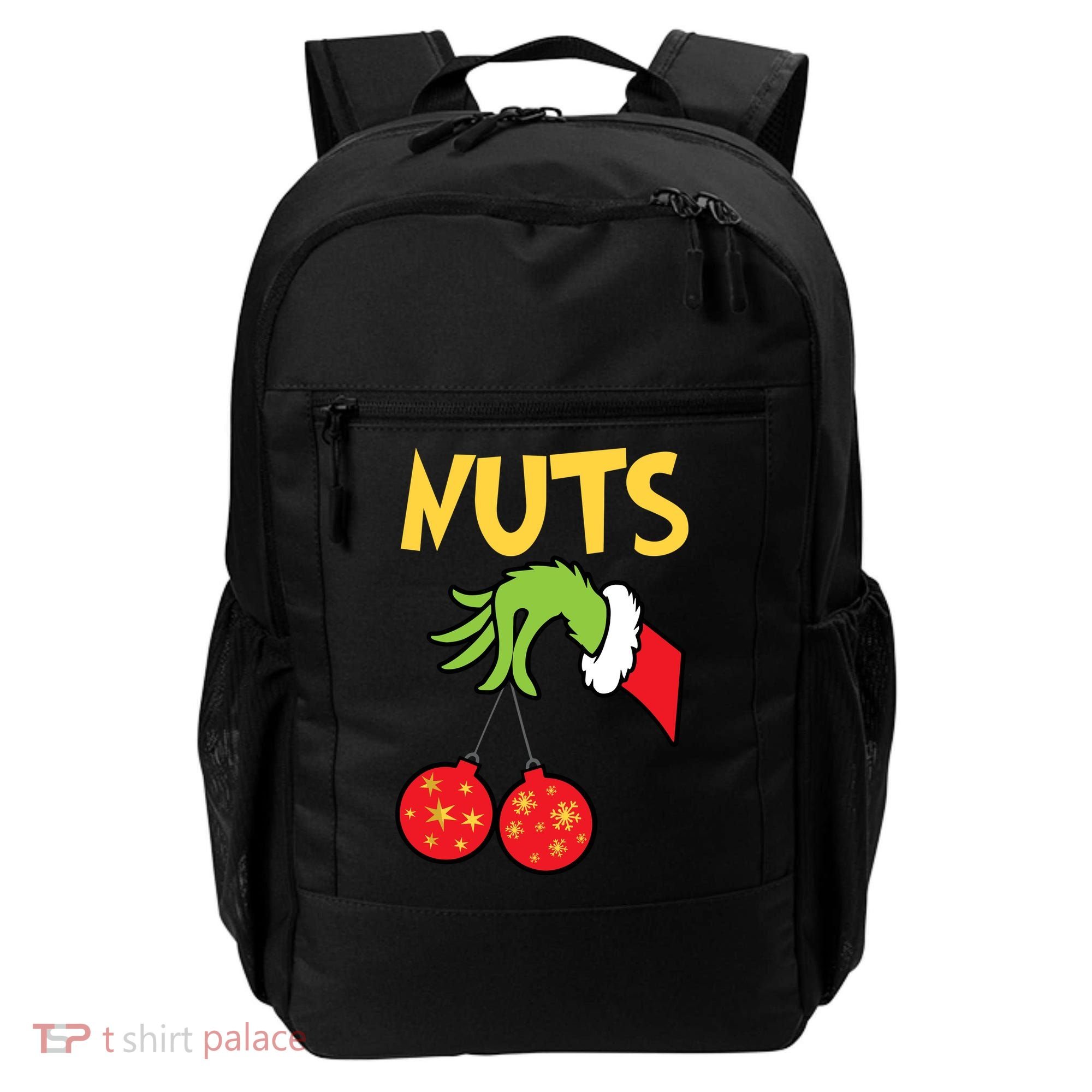 Chest Nuts Matching Chestnuts Funny Christmas Couples Nuts Backpack