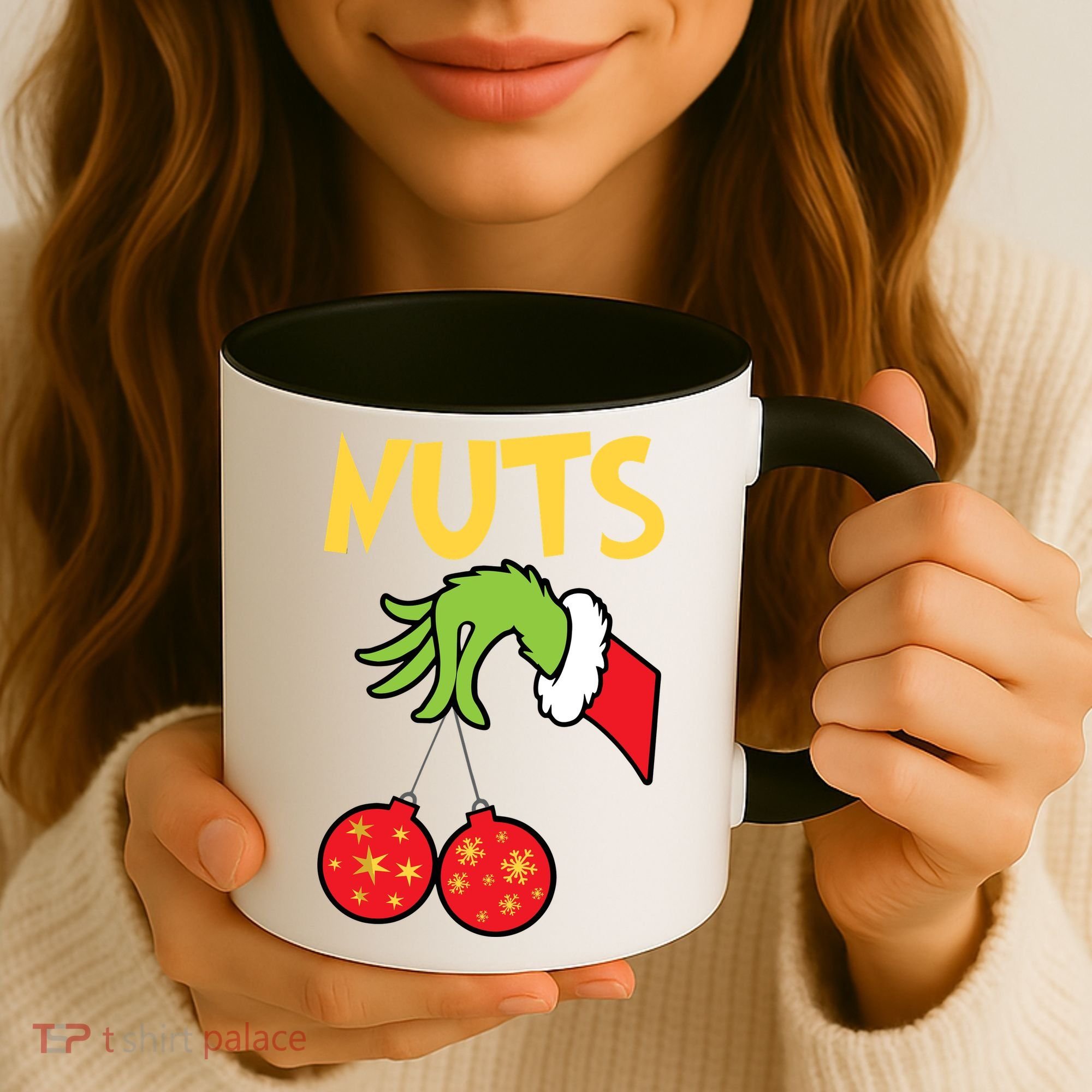 Chest Nuts Matching Chestnuts Funny Christmas Couples Nuts Coffee Mug