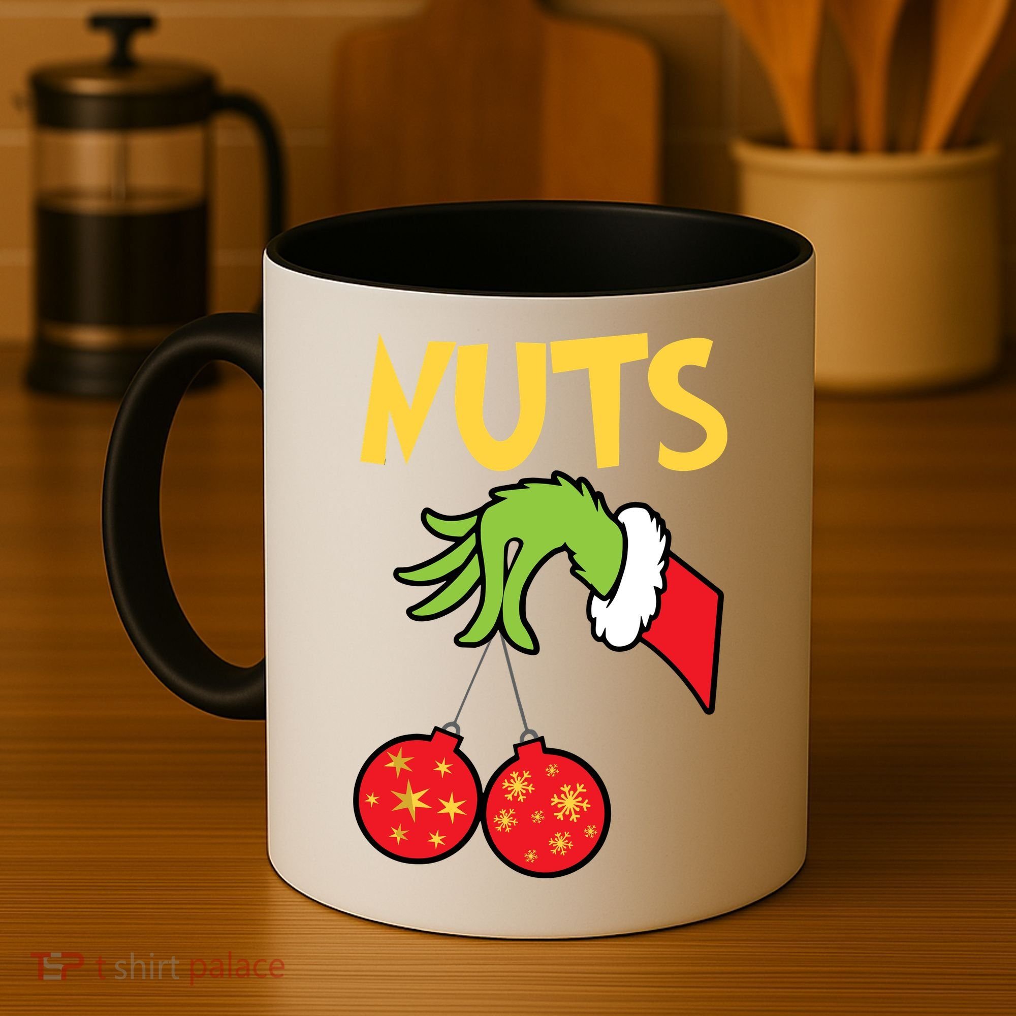 Chest Nuts Matching Chestnuts Funny Christmas Couples Nuts Coffee Mug