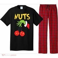 Chest Nuts Matching Chestnuts Funny Christmas Couples Nuts Pajama Set thumb 0