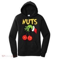 Chest Nuts Matching Chestnuts Funny Christmas Couples Nuts Women's Hoodie thumb 0