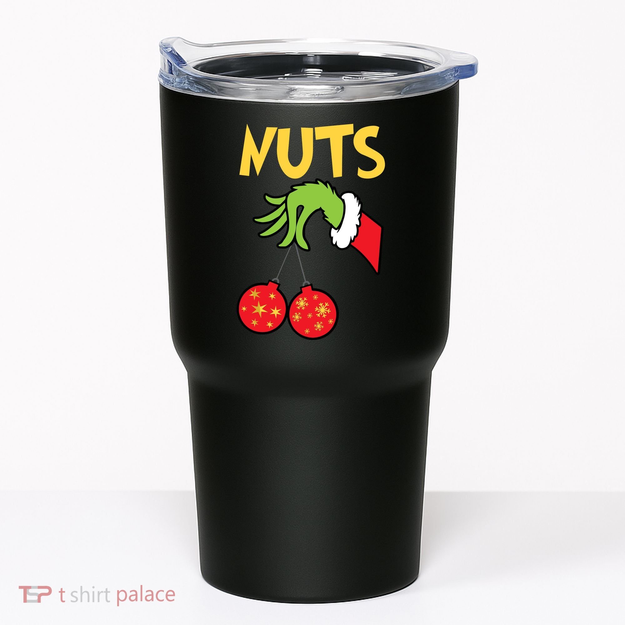 Chest Nuts Matching Chestnuts Funny Christmas Couples Nuts Tumbler