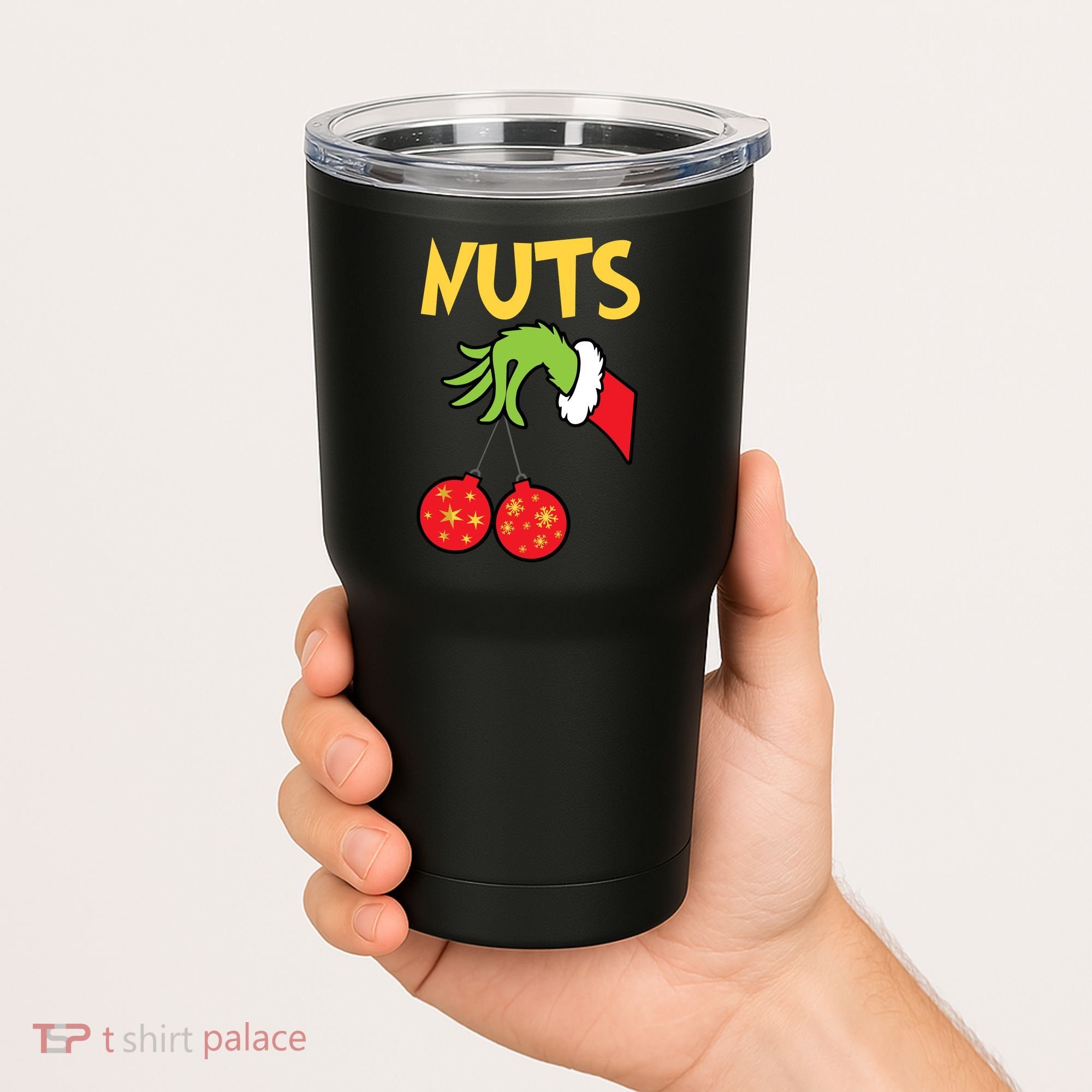 Chest Nuts Matching Chestnuts Funny Christmas Couples Nuts Tumbler