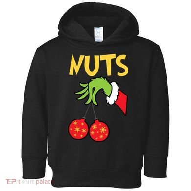 Chest Nuts Matching Chestnuts Funny Christmas Couples Nuts Toddler Hoodie