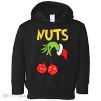 Chest Nuts Matching Chestnuts Funny Christmas Couples Nuts Toddler Hoodie thumb 0