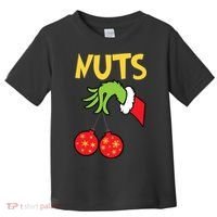Chest Nuts Matching Chestnuts Funny Christmas Couples Nuts Toddler T-Shirt thumb 0