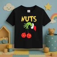 Chest Nuts Matching Chestnuts Funny Christmas Couples Nuts Toddler T-Shirt thumb 3