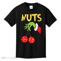 Chest Nuts Matching Chestnuts Funny Christmas Couples Nuts Kids T-Shirt thumb 0