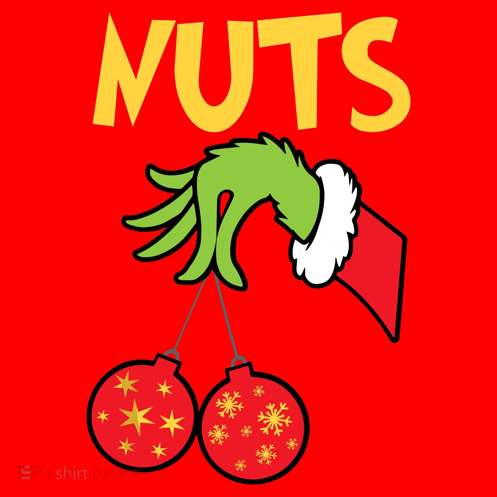 Chest Nuts Matching Chestnuts Funny Christmas Couples Nuts Santa Hat