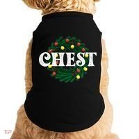 Chest Nuts Matching Chestnuts Christmas Couples Great Gift Doggie Tank thumb 0