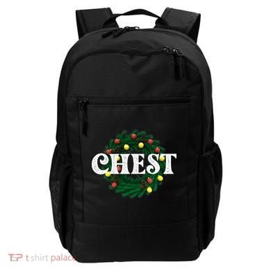 Chest Nuts Matching Chestnuts Christmas Couples Great Gift Backpack