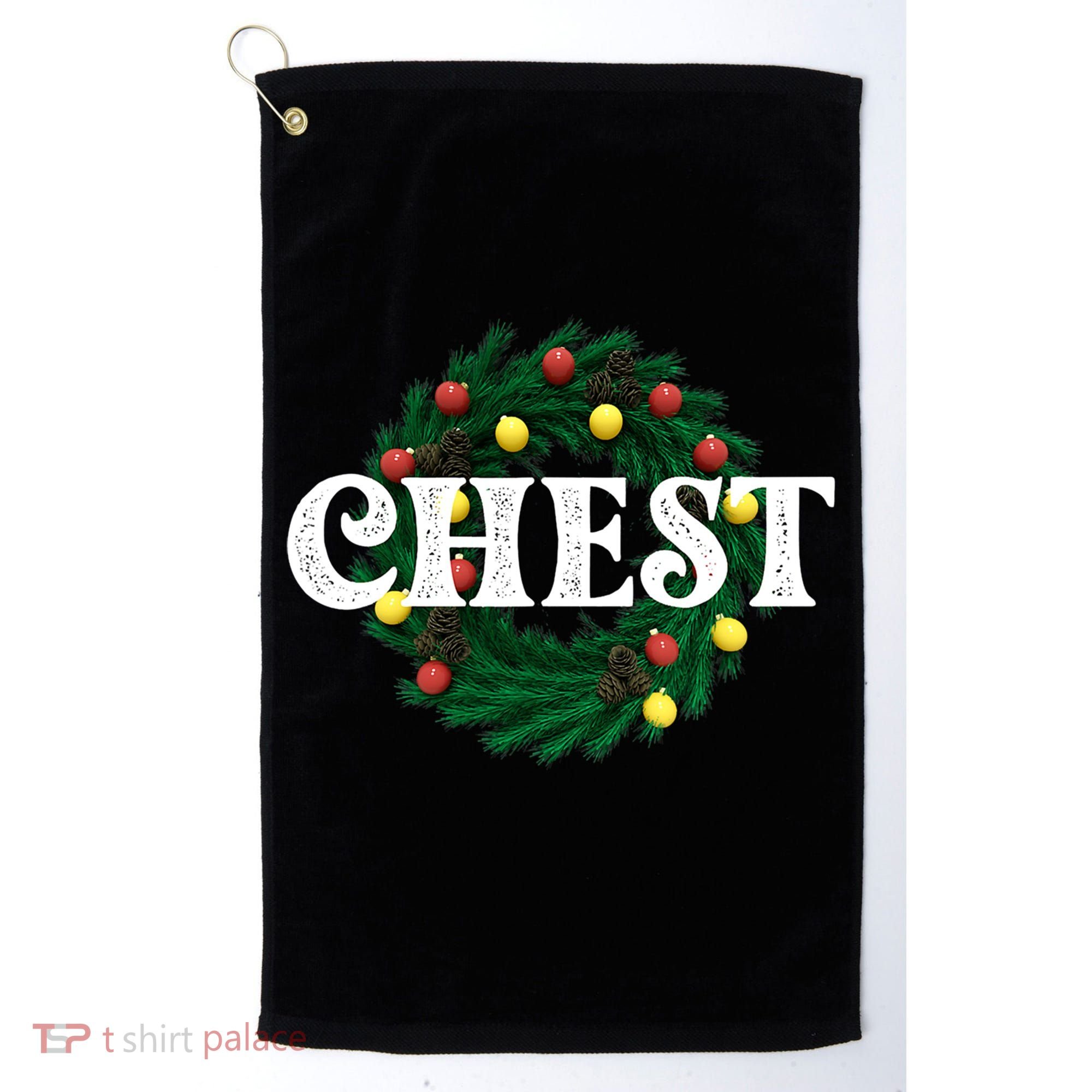 Chest Nuts Matching Chestnuts Christmas Couples Great Gift Golf Towel