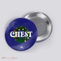 Chest Nuts Matching Chestnuts Christmas Couples Great Gift Button thumb 0