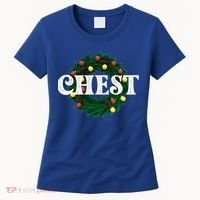 Chest Nuts Matching Chestnuts Christmas Couples Great Gift Women's T-Shirt thumb 0