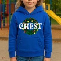 Chest Nuts Matching Chestnuts Christmas Couples Great Gift Kids Hoodie thumb 3