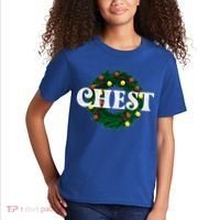 Chest Nuts Matching Chestnuts Christmas Couples Great Gift Kids T-Shirt thumb 2