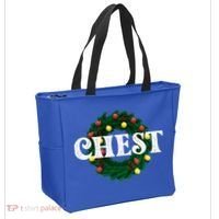 Chest Nuts Matching Chestnuts Christmas Couples Great Gift Tote Bag thumb 2