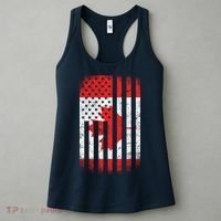 Canada Usa Mashup Maple Leaf Retro Flag Women's Tank Top thumb 3