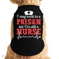 Correctional Nurse Nursing Correction Officer Doggie Tank thumb 0