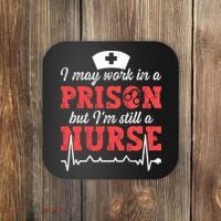 Correctional Nurse Nursing Correction Officer Coaster thumb 0