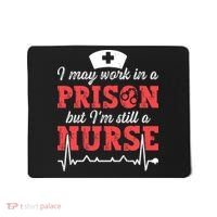 Correctional Nurse Nursing Correction Officer Mousepad thumb 0