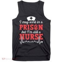 Correctional Nurse Nursing Correction Officer Tank Top thumb 0