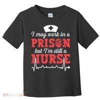 Correctional Nurse Nursing Correction Officer Toddler T-Shirt thumb 0