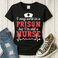 Correctional Nurse Nursing Correction Officer Women's T-Shirt thumb 3