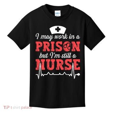 Correctional Nurse Nursing Correction Officer Kids T-Shirt