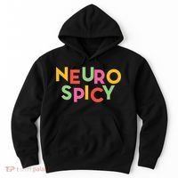 Cool Neurospicy Neuro Spicy Neurotypical Neurodiversity Adhd Hoodie thumb 0