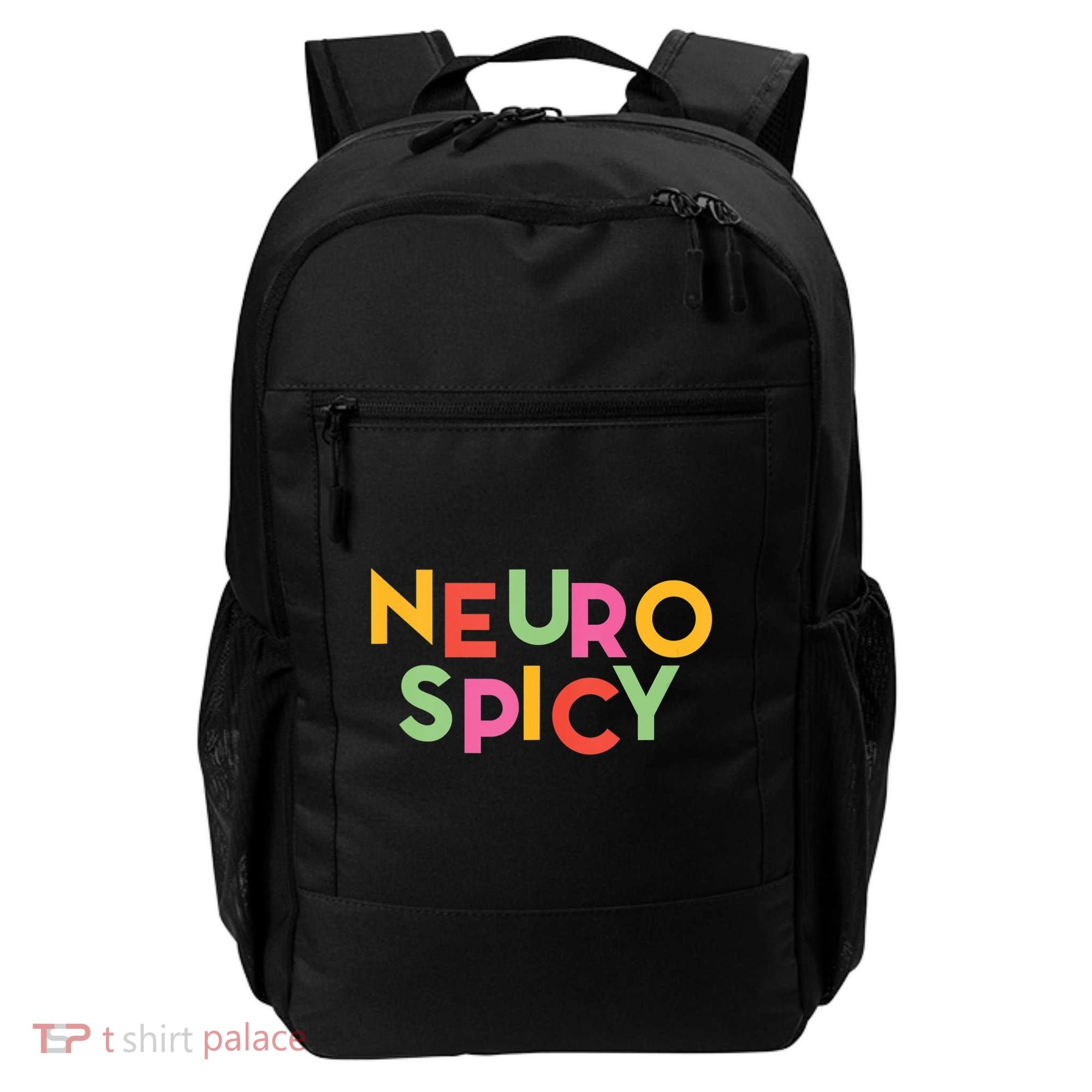Cool Neurospicy Neuro Spicy Neurotypical Neurodiversity Adhd Backpack