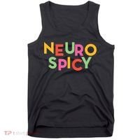 Cool Neurospicy Neuro Spicy Neurotypical Neurodiversity Adhd Tank Top thumb 0
