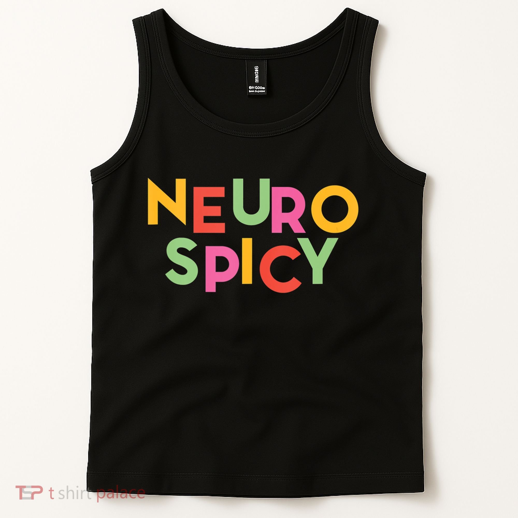 Cool Neurospicy Neuro Spicy Neurotypical Neurodiversity Adhd Tank Top