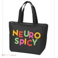 Cool Neurospicy Neuro Spicy Neurotypical Neurodiversity Adhd Tote Bag thumb 3